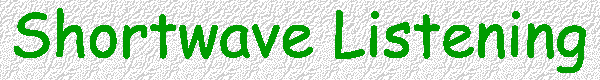 Shortwave Listening